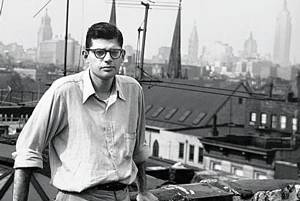 On a roof on the LES, Fall of 1953. Photo by William S. Burroughs.
